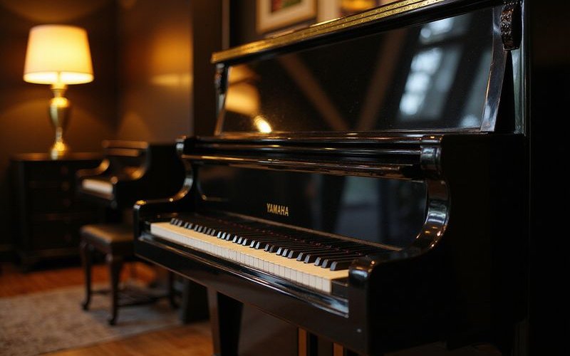 Yamaha U1 upright piano
